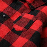 Family Matching Mommy And Me Outfits Long Sleeve Red Plaid Dress