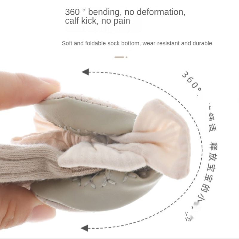 Baby Girls Autumn Winter  Anti Slip Soft Cotton Floor Sock Shoes