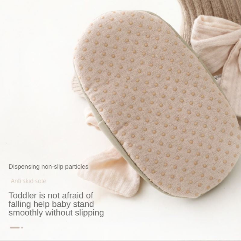 Baby Girls Autumn Winter  Anti Slip Soft Cotton Floor Sock Shoes