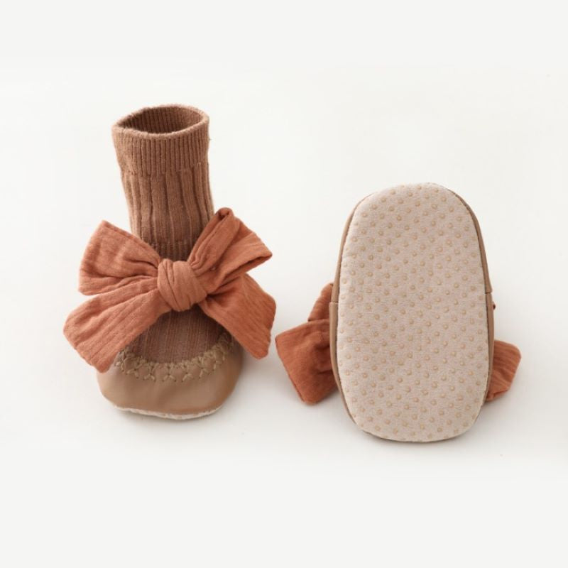 Baby Girls Autumn Winter  Anti Slip Soft Cotton Floor Sock Shoes