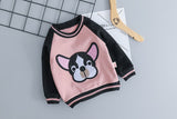 Baby Boys Girl Cartoon Dog 2 Pcs Sets Tracksuit 0-3 Years