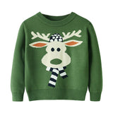 Kid Baby Boy Sweater Autumn/winter Cartoon Double Bottoming 2-6 Years