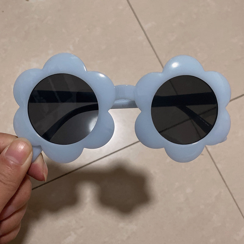 Baby Sunglasses Fashion Cute Flower Frame UV400 Eyeglasses