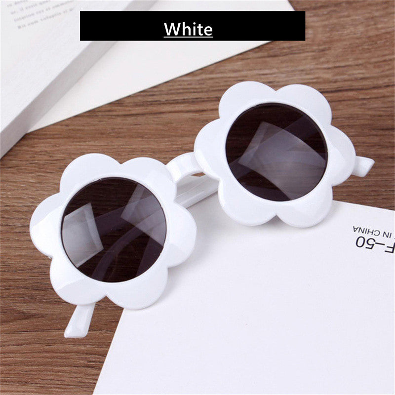 Baby Sunglasses Fashion Cute Flower Frame UV400 Eyeglasses