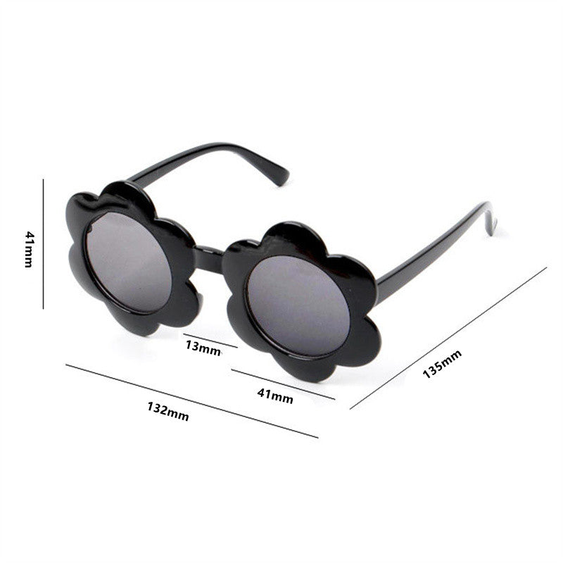 Baby Sunglasses Fashion Cute Flower Frame UV400 Eyeglasses
