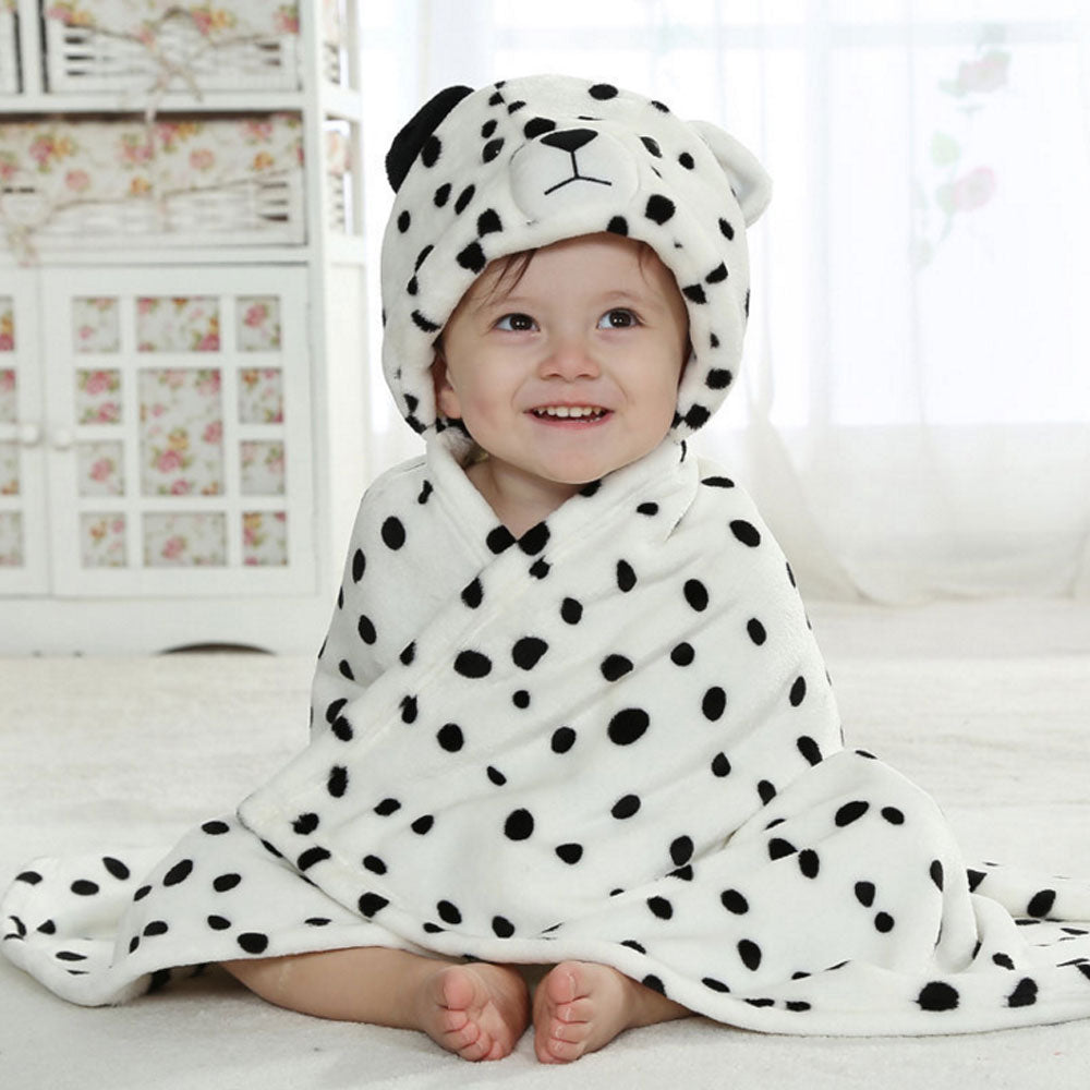 Baby Bath Towel Bathrobe Hooded Towels Lovely  Animal Cape - honeylives