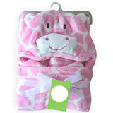 Baby Bath Towel Bathrobe Hooded Towels Lovely  Animal Cape - honeylives