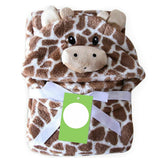 Baby Bath Towel Bathrobe Hooded Towels Lovely  Animal Cape - honeylives