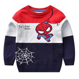 Kid Boy Trendy Knit Long-sleeved Round Neck Sweater