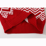 Kid Baby Boy Girl Warm Long Sleeve Autumn Red Christmas Sweaters