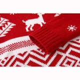 Kid Baby Boy Girl Warm Long Sleeve Autumn Red Christmas Sweaters