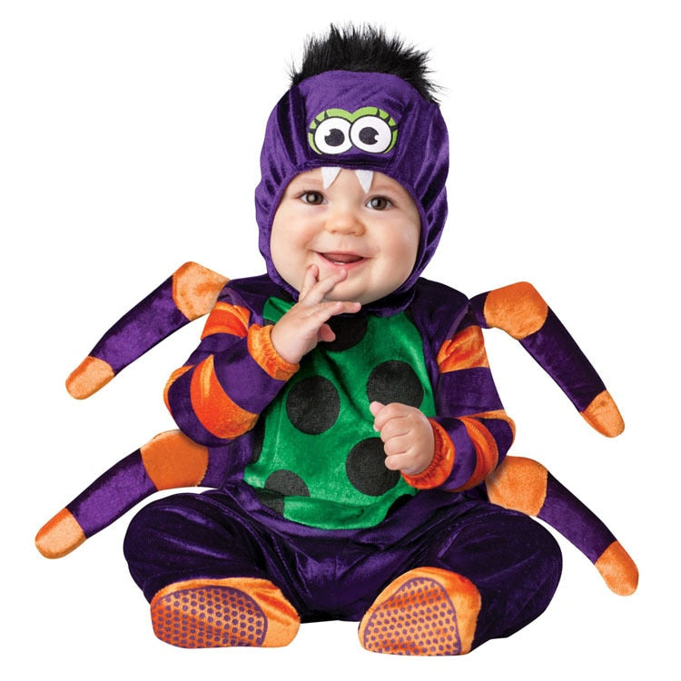 Baby Insect Spider Cartoon Animals Cosplay Costumes Halloween Romper