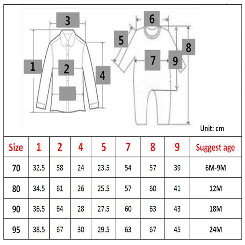 Baby Boys Newborn Sky Blue Sets Spring Autumn Suit 2 Pcs