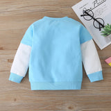 Kid Girl Rainbow Sweatshirt Autumn Winter Blouse Cardigan Tassel