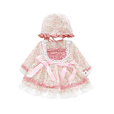 Baby Girl Lolita Floral  Christening Party Frock Boutique 2 Pcs