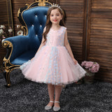 Kid Baby Girls Dress Petal Sweet Princess Vestidos Tutu Dresses
