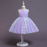Kid Baby Girls Dress Petal Sweet Princess Vestidos Tutu Dresses
