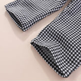 Baby Boys Cotton Suit Fashion Plaid Suits 2 Pcs Sets