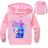 Boys Girls 3D Hoodies Battle Royale Rainbow Smash Pony Horse Sweatshirt