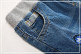 Kids Boys Trousers Jeans Spring Autumn Fashion Denim Pants 2-6 Years
