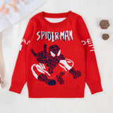 Kid Boys Sweater Plus Velvet Thick Pullover