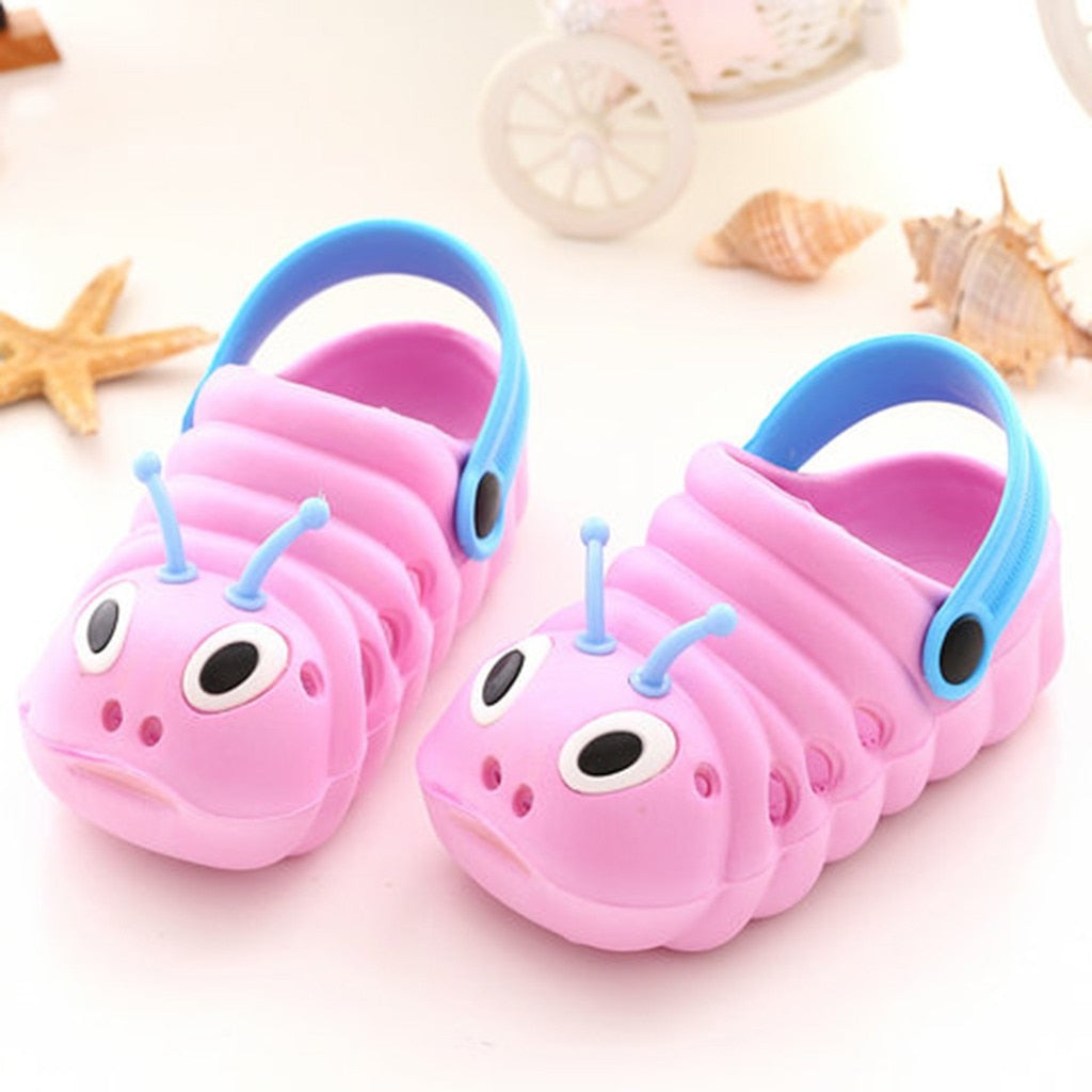 Toddler Baby Cartoon Cute Flip Soft Sole Shoes Beach Summer Slippers - honeylives