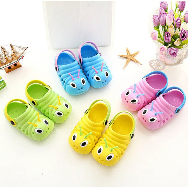 Toddler Baby Cartoon Cute Flip Soft Sole Shoes Beach Summer Slippers - honeylives