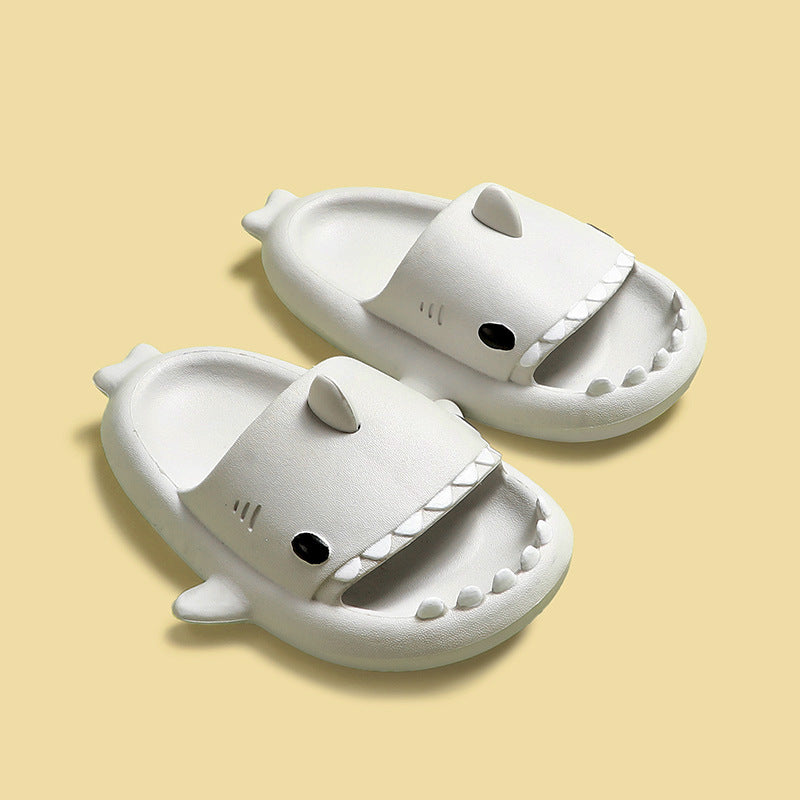 Kid Baby Slippers Cartoon Shark Summer Baby Soft Sole Anti-Slip Shoes