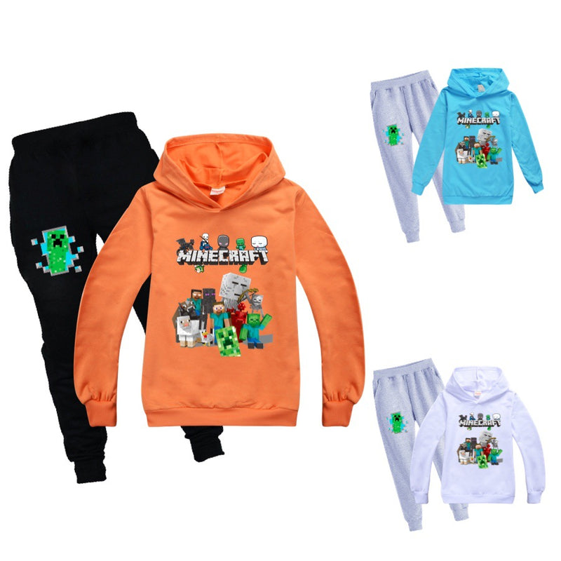 Kid Boy Girl Tracksuit Fashion Sports 2Pcs Sets