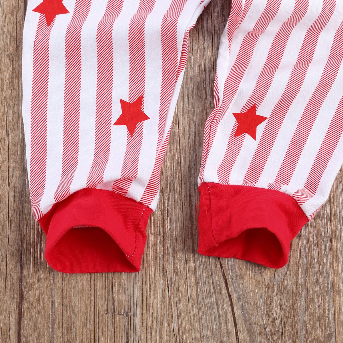 Kid Christmas Pajamas Set Santa Claus Long Sleeve Pullovers Pajamas