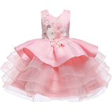 Kid Baby Girls Princess Multi-layer Mesh Tutu Birthday Dance Dresses