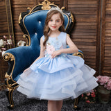 Kid Baby Girls Princess Multi-layer Mesh Tutu Birthday Dance Dresses