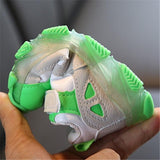 Boy Girl Sports Shoes Colorful Luminous Lighting  Running Shoes