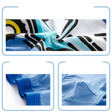 Kids Boy Cute Cartoon Print Underwear Train Car Print Comfortable Shorts 4 Pieces/lot