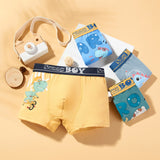 Kid Boy Underwear Shorts Soft Cotton Pattern 4 Pack/Lot