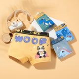 Kid Boy Underwear Shorts Soft Cotton Pattern 4 Pack/Lot