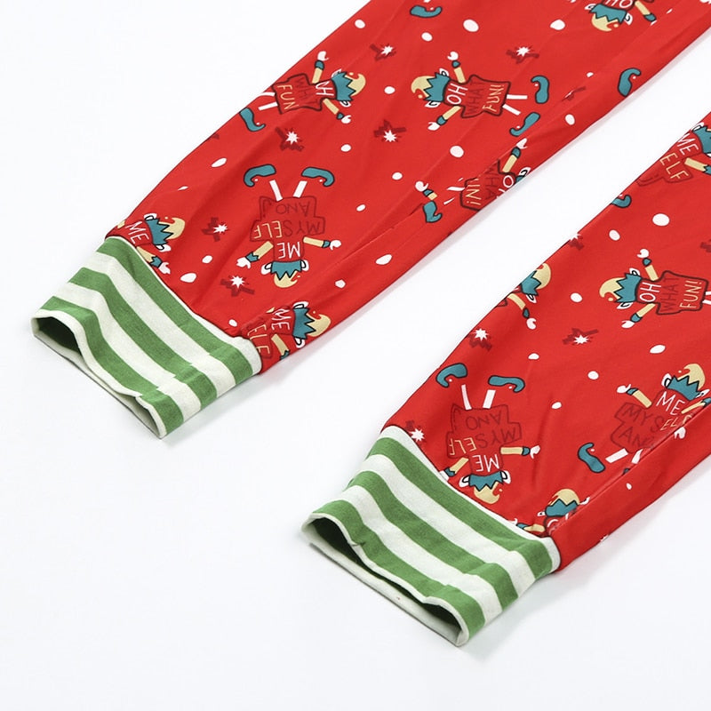 Christmas Family Matching Outfits Father Son Mother Daughter Family Look Pajamas