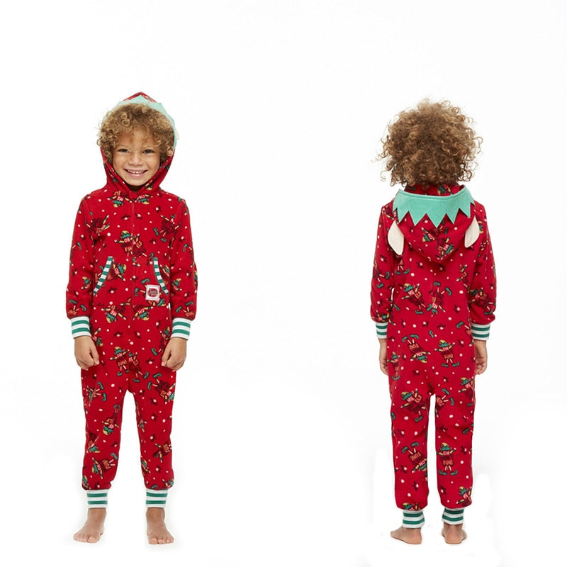 Christmas Family Matching Outfits Father Son Mother Daughter Family Look Pajamas