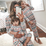 Christmas Pajamas Family Look Matching Cotton Nightwear Sleepwear