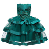 Toddler Baby Girl Princess Party Wedding Elegant Pageant Flower Dress - honeylives