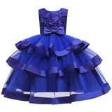 Toddler Baby Girl Princess Party Wedding Elegant Pageant Flower Dress - honeylives