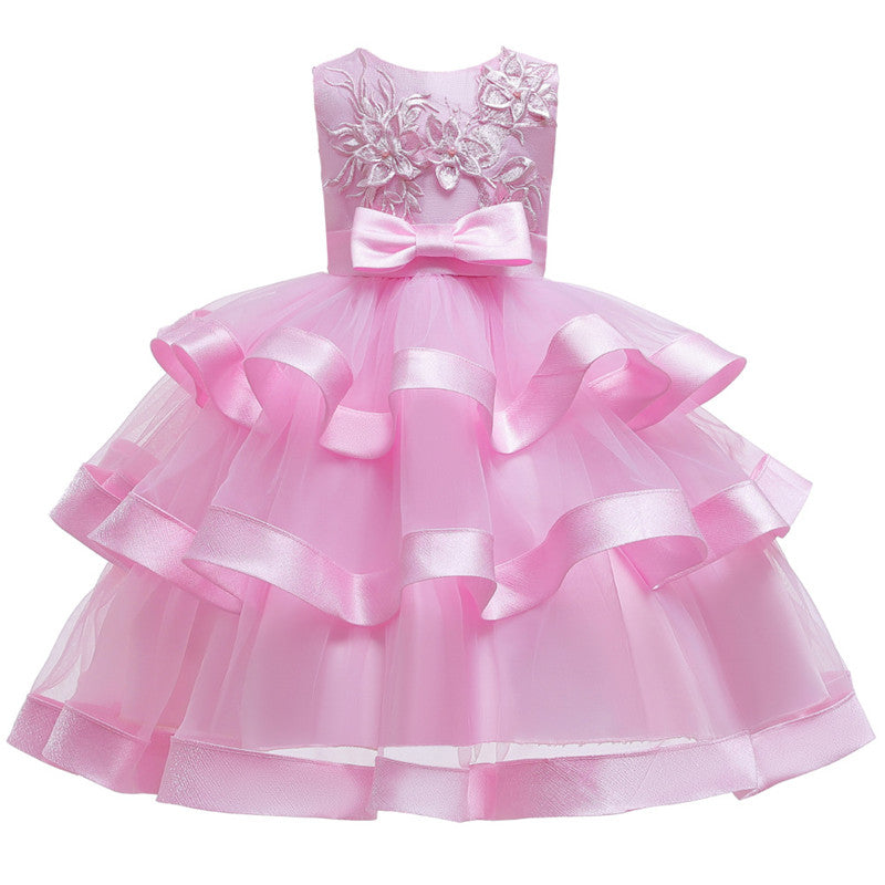 Toddler Baby Girl Princess Party Wedding Elegant Pageant Flower Dress - honeylives