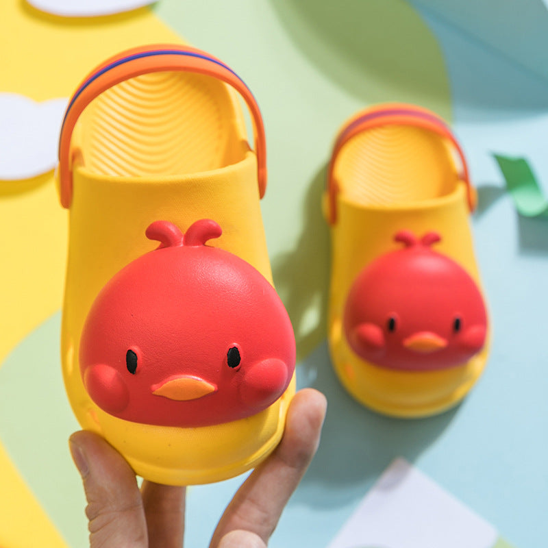 Baby Slippers Cartoon Summer Flip Flops Beach Slippers Shoes
