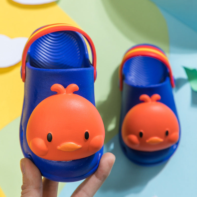 Baby Slippers Cartoon Summer Flip Flops Beach Slippers Shoes