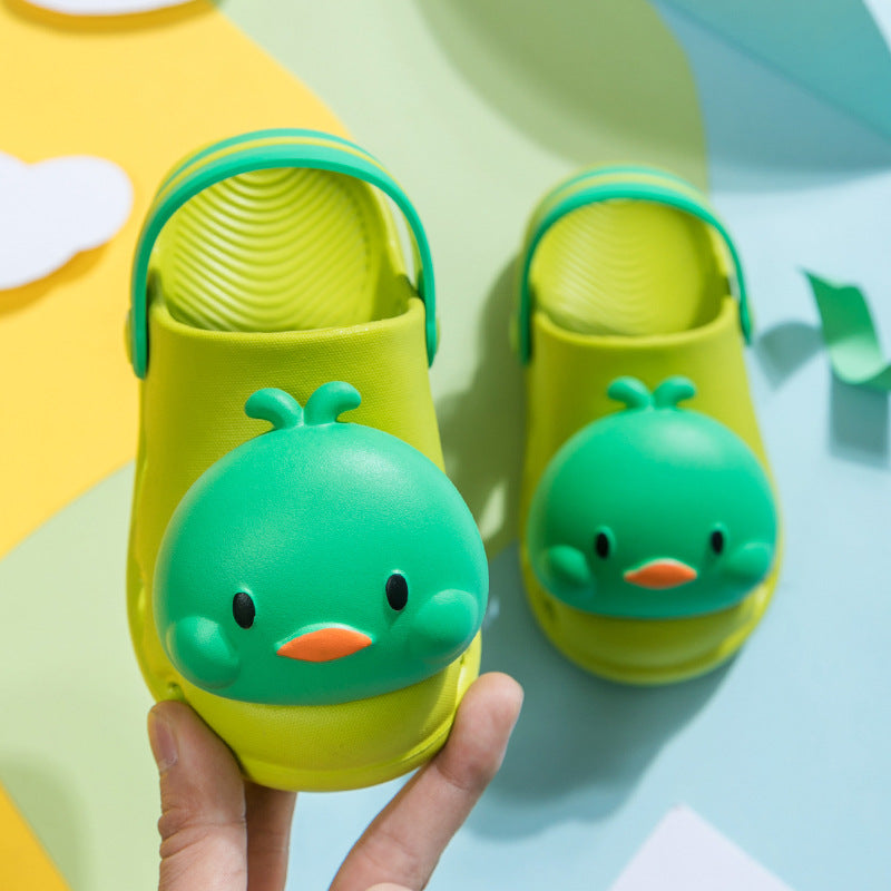 Baby Slippers Cartoon Summer Flip Flops Beach Slippers Shoes