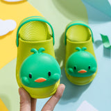Baby Slippers Cartoon Summer Flip Flops Beach Slippers Shoes