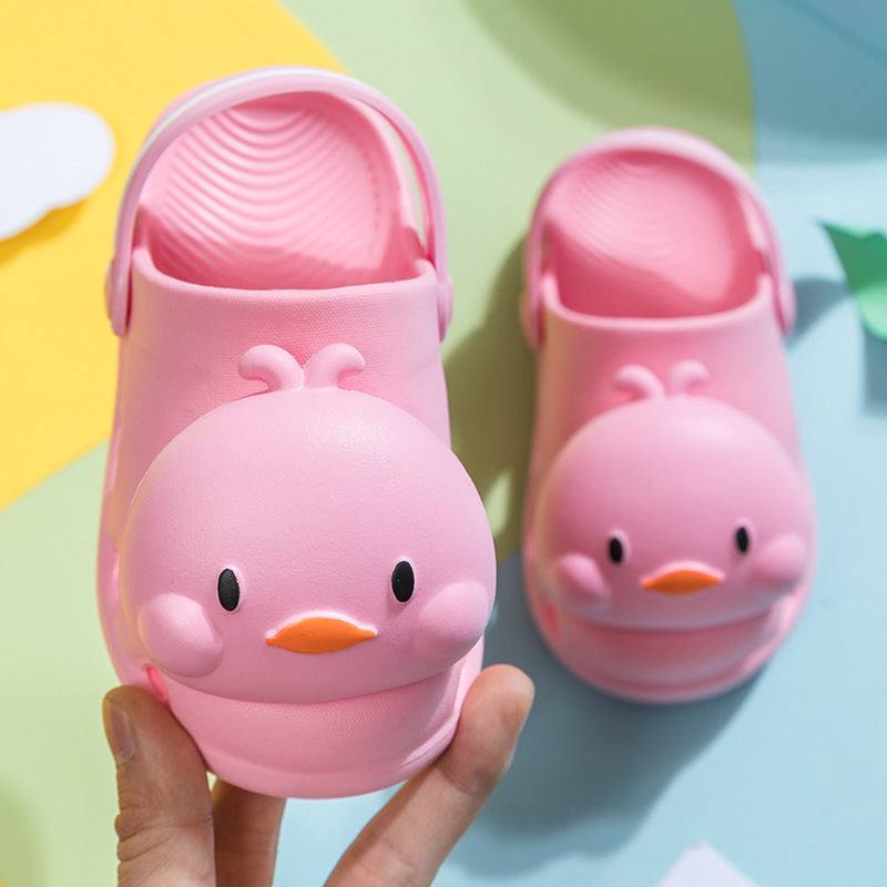 Baby Slippers Cartoon Summer Flip Flops Beach Slippers Shoes