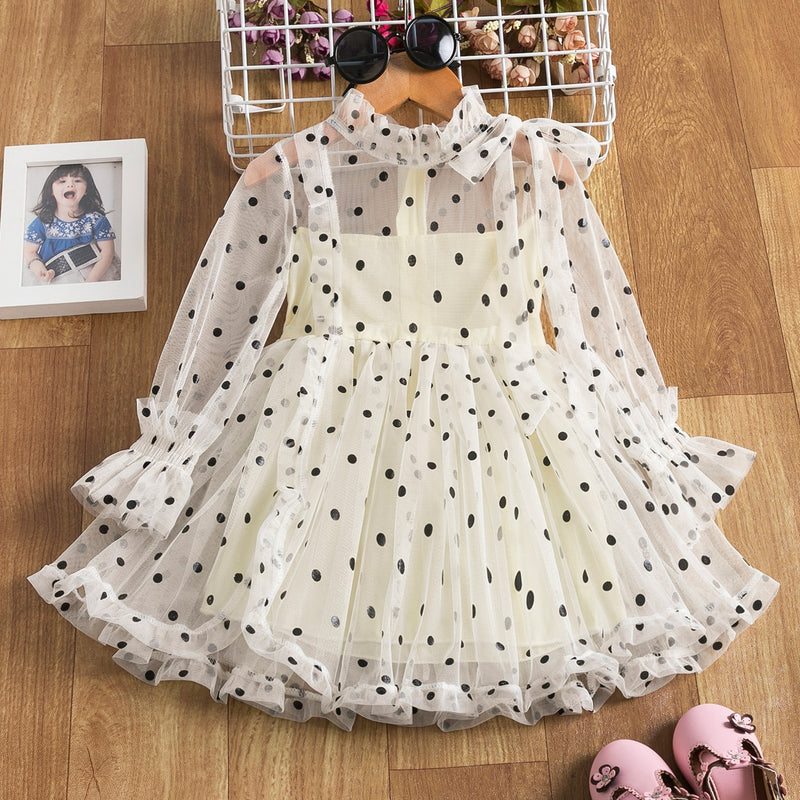 Kid Girls Fancy Flower Princes Tulle Dress 3-8Y