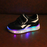 Boy Girl Casual Led Luminous Glowing Lighted Shoes