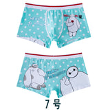 Kid Boy Cartoon Bear Shorts Cotton Breathable Funny Underwear 2 Pieces/lot
